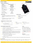 CrewSafe - Red Hot Apron (Data) Spec Sheet