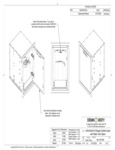 Crown Verity IBILC-SK-WBS Infinite Series Large Built-In Cabinet with Water Bin Storage (Water Pump Included) Line Drawing