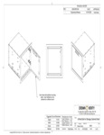 Crown Verity IBISC Infinite Series Small Built-In Cabinet Line Drawing Crown Verity IBISC Infinite Series Small Built-In Cabinet Line Drawing