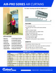 Curtron Air Pro Spec Sheet