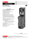 CUT - Mobile Handwash Station Cut Sheet CUT - Mobile Handwash Station Cut Sheet