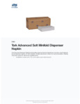 Tork Advanced Minifold White 1-Ply Napkin Tork Advanced Minifold White 1-Ply Napkin