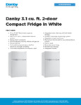Danby DCR031B1WDD Spec Sheet