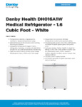 Danby DH016A1W Spec Sheet