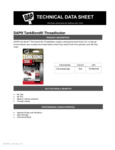 DAP 70798 00166 Specsheet