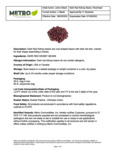 Dark Red Kidney Beans Specsheet