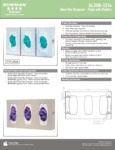BOWMAN Divided Triple Glove Box Dispenser BOWMAN Divided Triple Glove Box Dispenser