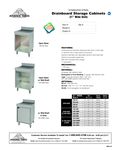 Spec Sheet Spec Sheet