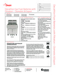 Dean SCFD Specsheet Dean SCFD Specsheet
