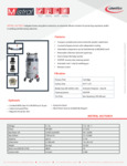 Delfin Industrial Mistral-302-Torch Spec Sheet