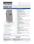 Champion DH6000 VHR Specsheet