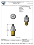 Specsheet for T&S Brass 006478-40NS Eterna Spindle Assembly