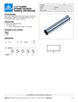 Double Flanged Tailpiece Specsheet
