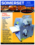 Somerset CDR1100 Dough Sheeter Spec Sheet Somerset CDR1100 Dough Sheeter Spec Sheet