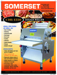 Somerset CDR1550 Dough Sheeter Spec Sheet