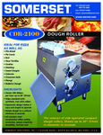Somerset CDR2100 Dough Sheeter Spec Sheet Somerset CDR2100 Dough Sheeter Spec Sheet