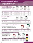 Vollrath Dripcut Servers Spec Sheet Vollrath Dripcut Servers Spec Sheet