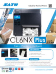 Sato CL6NX Plus docs Sato CL6NX Plus docs