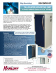 TALL SAVARY DILATOR DRYING CART WITH HEPA FILTER spec sheet