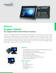 DT Research DT311T Tablet Specsheet DT Research DT311T Tablet Specsheet