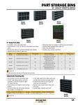 Durham 9” DEEP PARTS BINS Spec Sheet Durham 9” DEEP PARTS BINS Spec Sheet