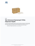 Tork Universal Xpressnap® 1-Ply White Interfold Napkin Dispenser 