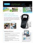DYMO LM280 specsheet