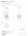 Dyson Purifier Hot Cool HP07 tech spec