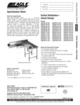 Eagle Group SDTCIL Dishtables Specheet Eagle Group SDTCIL Dishtables Specheet