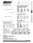 Eagle Group Shelf and Tray Spec
