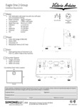 Eagle One 2 Group Spec Sheet Eagle One 2 Group Spec Sheet
