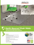 Earth Source Chair Mats Specsheet Earth Source Chair Mats Specsheet
