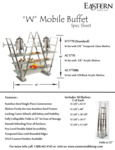 Eastern Tabletop W Mobile Buffet Display Eastern Tabletop W Mobile Buffet Display