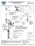 T&S EC-1210-10-WFK Specsheet T&S EC-1210-10-WFK Specsheet