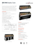 ED3-96 Display Case Spec Sheet ED3-96 Display Case Spec Sheet