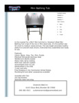 EliteMiniTubSpecsBrochures