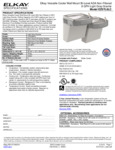 Elkay ezstl8lc_specsheet Elkay ezstl8lc_specsheet
