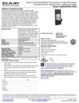 Elkay lzs8wsbpro-fsr5 Spec Sheet Elkay lzs8wsbpro-fsr5 Spec Sheet