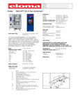 Eloma Genius 20-21 Gas Spec Sheet Eloma Genius 20-21 Gas Spec Sheet