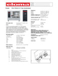 Eloma Multimax 6-11 Gas Spec Sheet