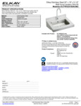 Elkay ELVWO2219SACMC Spec Sheet Elkay ELVWO2219SACMC Spec Sheet