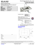 Elkay ESLV2820KC Spec Sheet