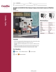Estella Caffe 236ECEM1C Specsheet