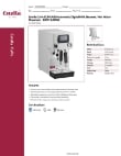 Estella Caffe 236ECMSA8D Specsheet