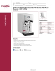 Estella Caffe 236ECMSS6 Specsheet
