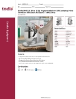 Estella Equipment 348EMIX12G Specsheet Estella Equipment 348EMIX12G Specsheet