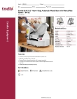 Estella Equipment 348SLA13 Specsheet