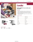 Estella Equipment 348WSMXS2A Specsheet Estella Equipment 348WSMXS2A Specsheet