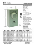 ET9 Series Datasheet ET9 Series Datasheet