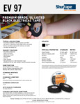 Shurtape EV097 Technical Data Sheet
